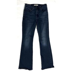 EUC Big E Levi's Premium 725 Womens 27 High Rise Bootcut Jeans WaterLess W27 L30